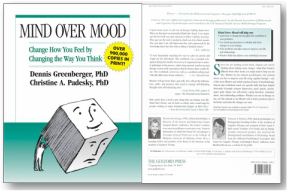 mind over mood first edition front and back covers