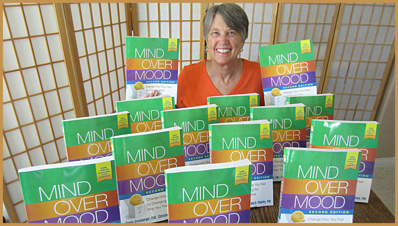 author christine a padesky phd surrounded by mind over mood second edition books shortly after it was released
