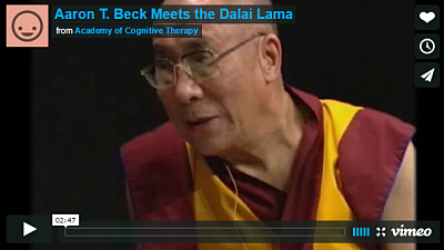 You are currently viewing Aaron T. Beck Meets the Dalai Lama