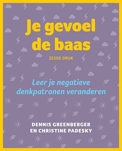 cover of dutch translation of the second edition of mind over mood