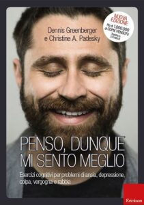 cover of italian translation of the second edition of mind over mood