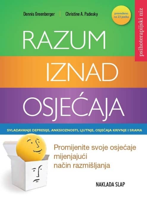 cover of mind over mood second edition in croatian