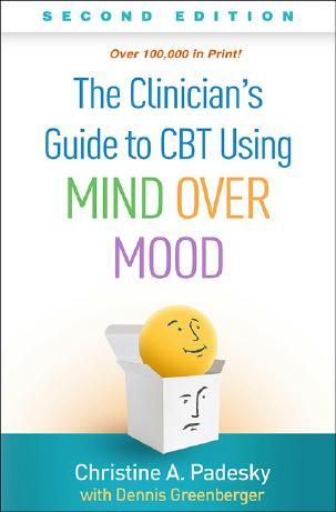 book cover of the clinician's guide to cbt using mind over mood 